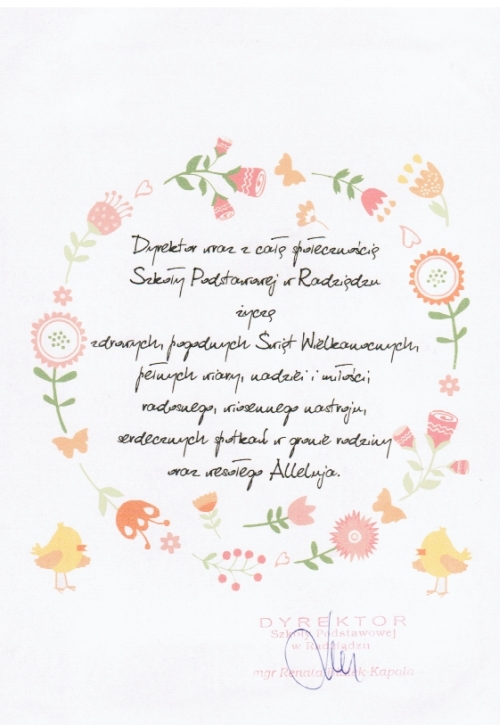 od S. P. Radziądz od S. P. Radziądz